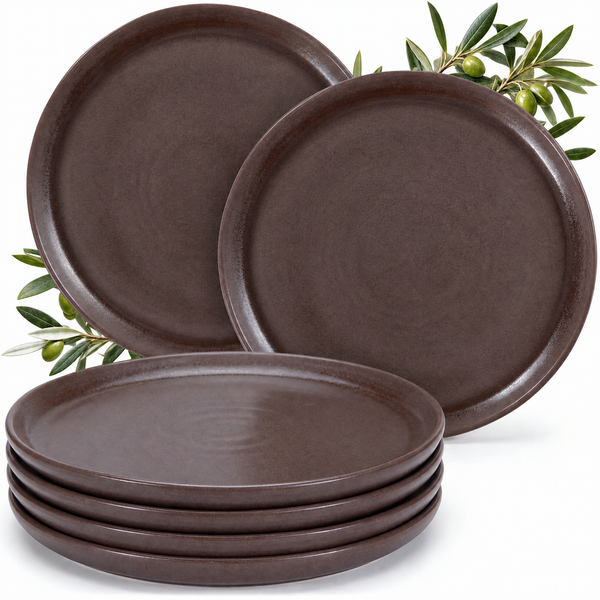 Algarve Speiseteller Set 6 teilig Cocoa