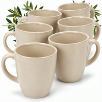 Algarve Kaffeebecher Set 6 teilig Vanilla