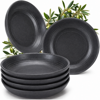 Algarve Pastateller Set 6 teilig Basalt
