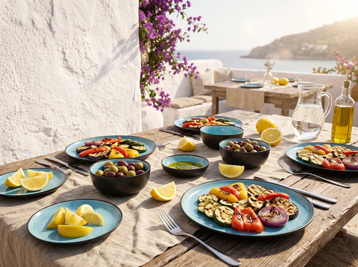 Mediterrane Terrasse